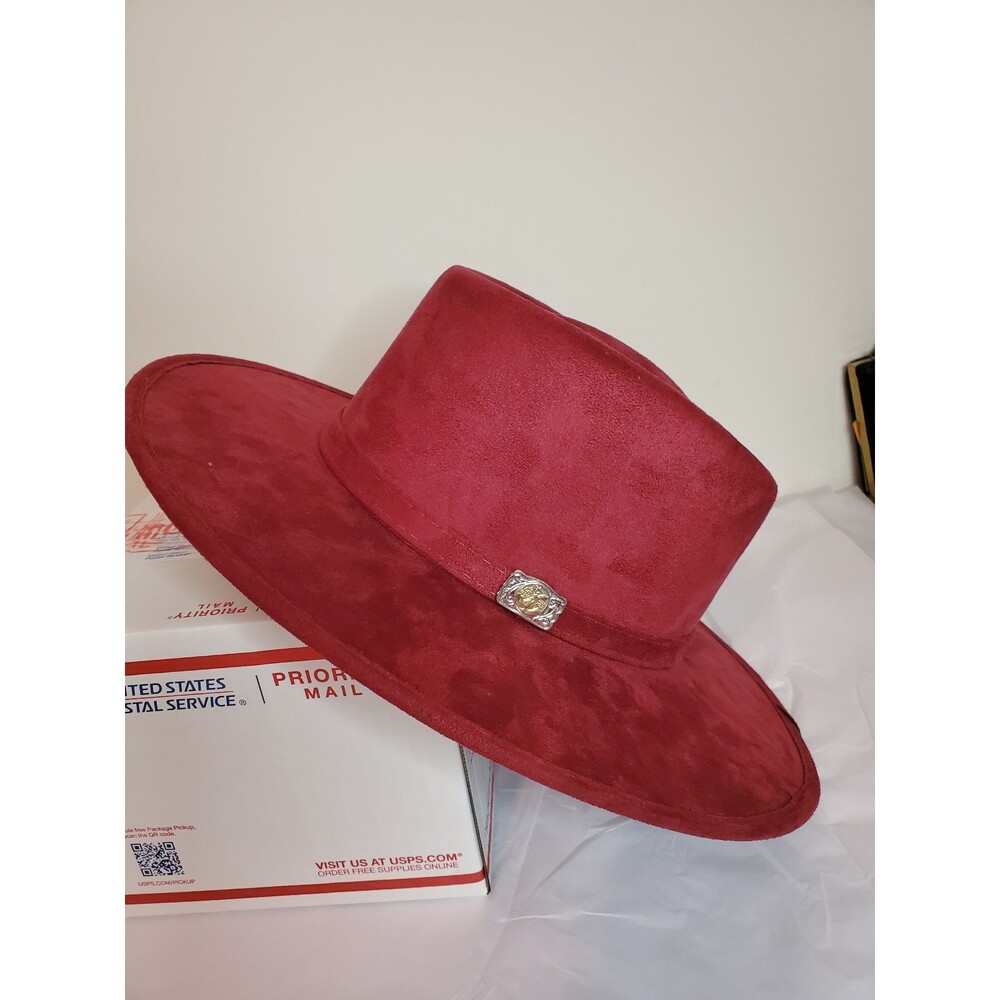 El Mayor Red Velvet Hat